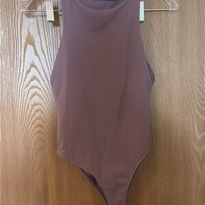 Zara bodysuit in Mauve